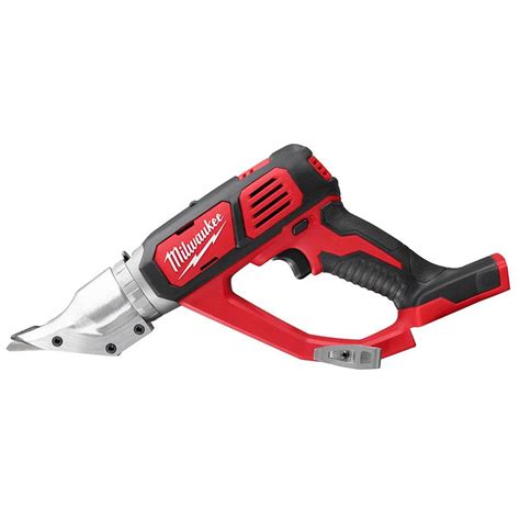 double cut sheet metal shears|milwaukee 18 gauge metal shear.